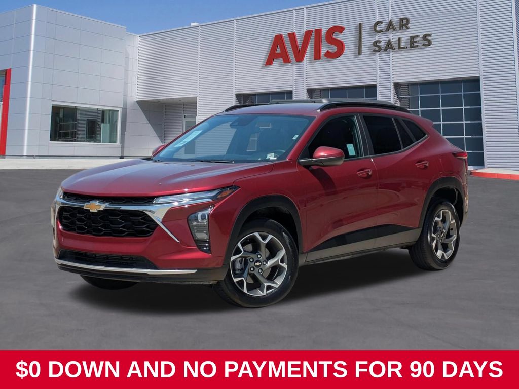 Red (Crimson Metallic) 2025 Chevrolet Trax SUV / Crossover Front-Wheel Drive 6-Speed Automatic