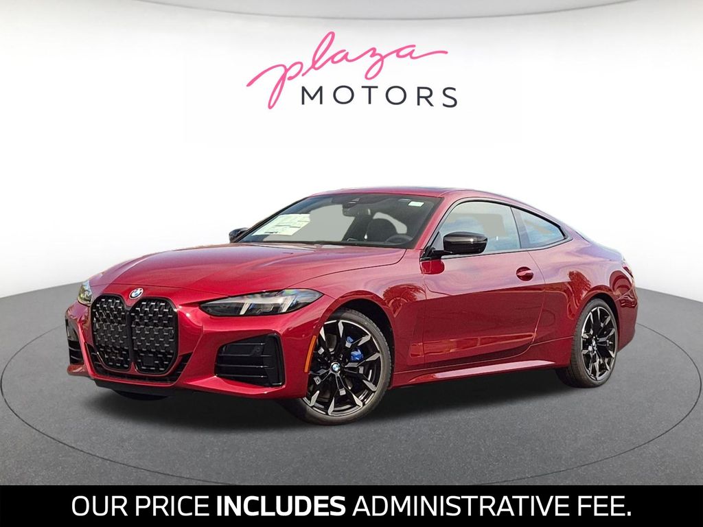 Vegas Red Metallic 2027 BMW 4 Series Coupe All-Wheel Drive 8-Speed Automatic