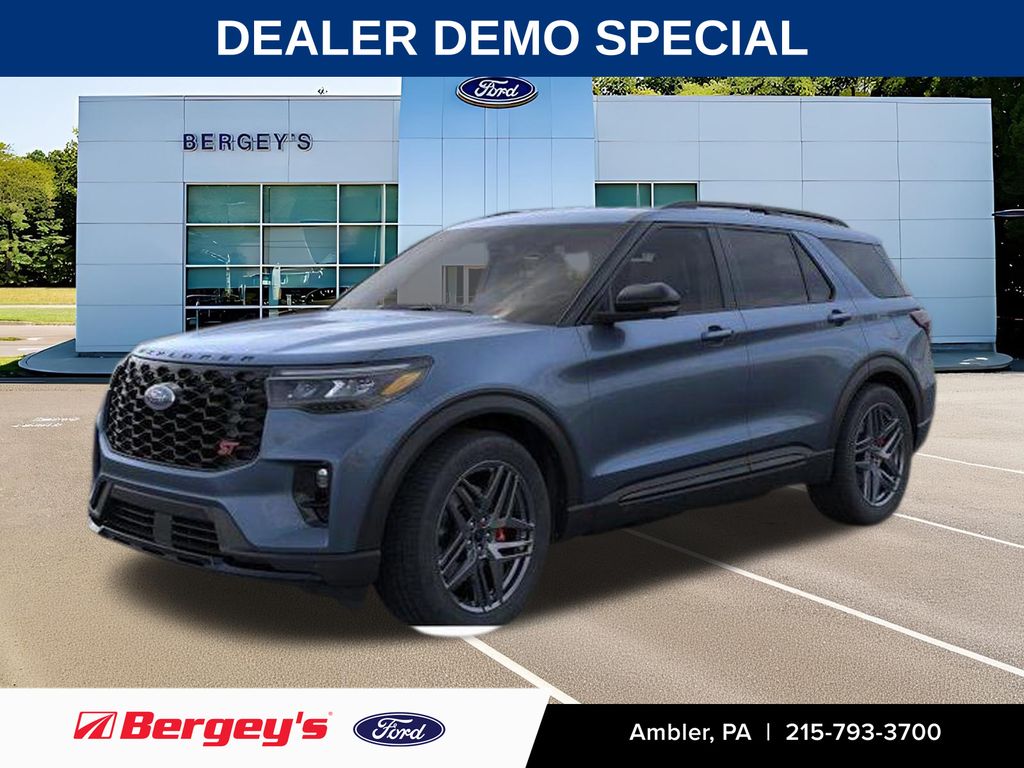 Vapor Blue Metallic 2026 Ford Explorer SUV / Crossover All-Wheel Drive Automatic