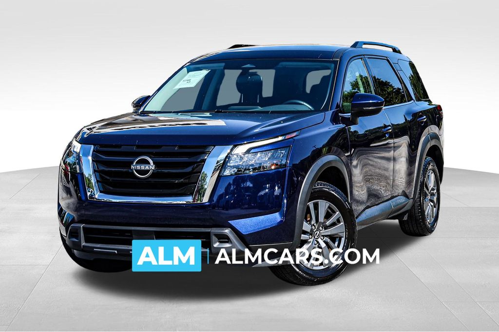 Deep Ocean Blue Pearl 2025 Nissan Pathfinder SUV / Crossover Front-Wheel Drive 9-Speed Automatic
