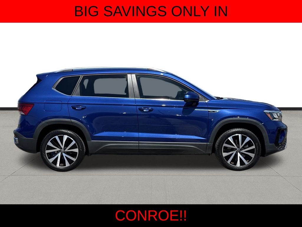 2023 Volkswagen Taos 1.5T SE Blue at Classic Elite Chevrolet Sugar Land