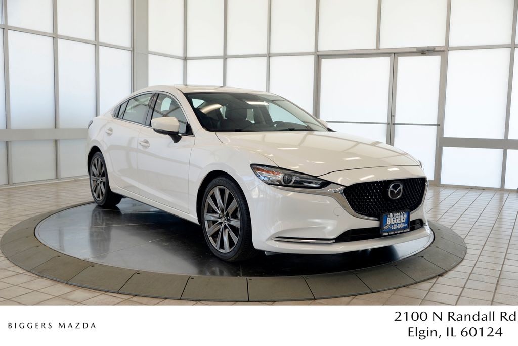Snowflake White Pearl 2018 Mazda MAZDA6 Sedan Front-Wheel Drive 6-Speed Automatic