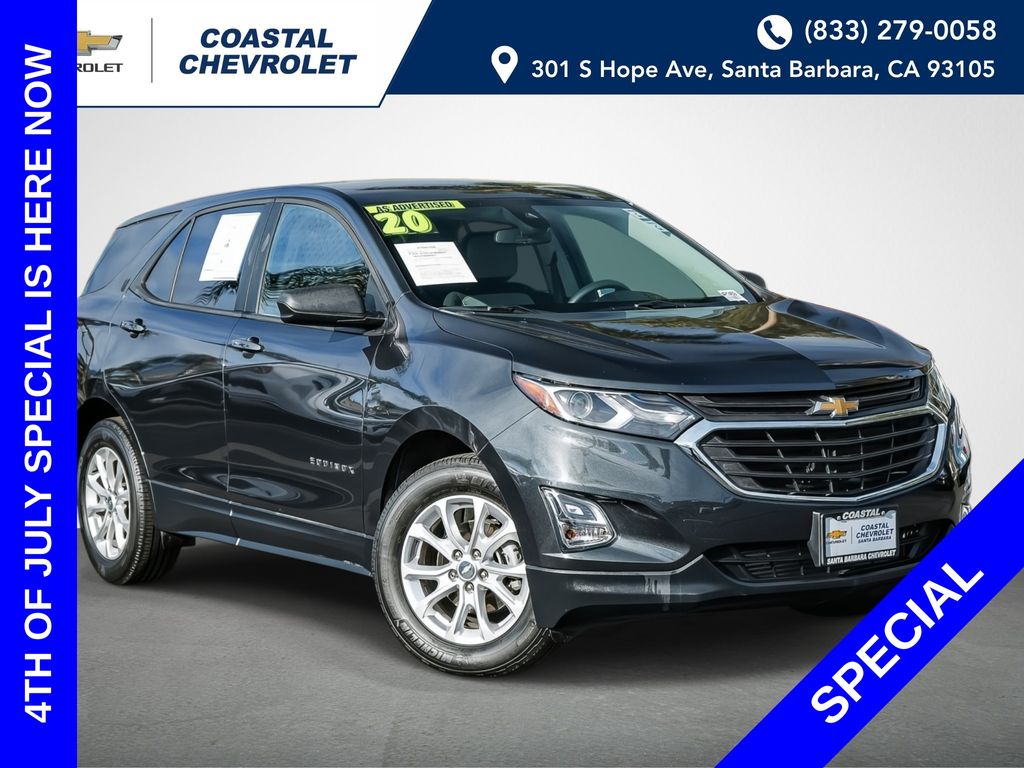 Nightfall Gray Metallic 2020 Chevrolet Equinox SUV / Crossover Front-Wheel Drive 6-Speed Automatic Overdrive