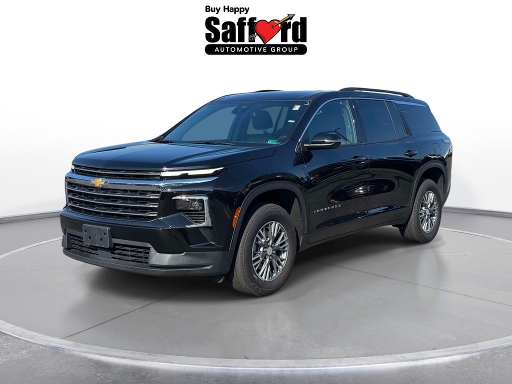 Black Metallic 2026 Chevrolet Traverse SUV / Crossover Four-Wheel Drive 8-Speed Automatic