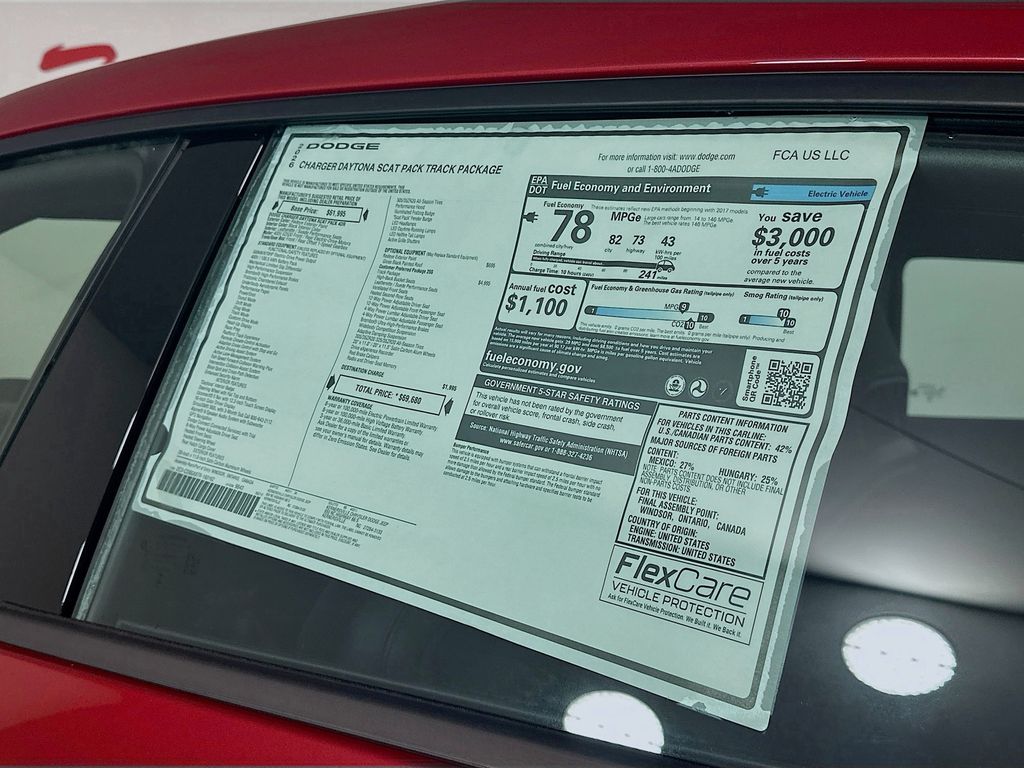 New 2026 Red Dodge Daytona Scat Pack Track image 20