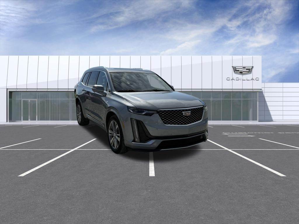 Argent Silver Metallic 2024 Cadillac XT6 SUV / Crossover Four-Wheel Drive 9-Speed Automatic