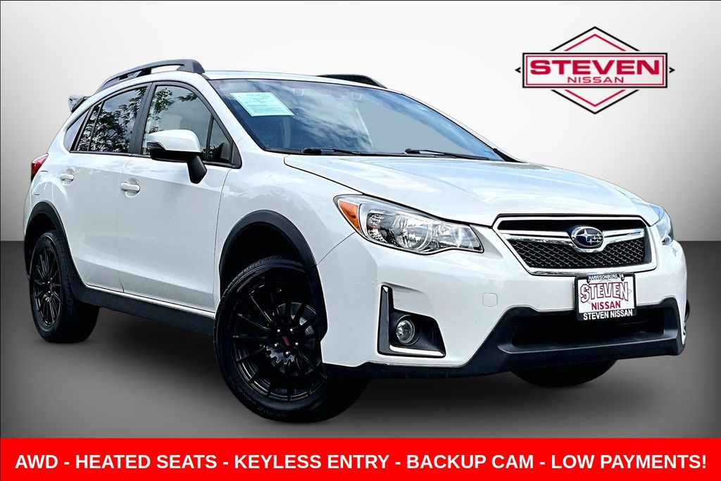 Crystal White Pearl 2016 Subaru Crosstrek SUV / Crossover All-Wheel Drive Continuously Variable Transmission