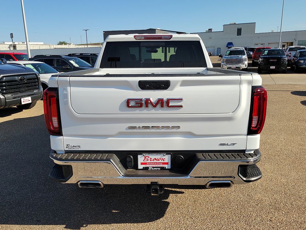 2021 GMC Sierra 1500 SLT White at Brown Buick GMC