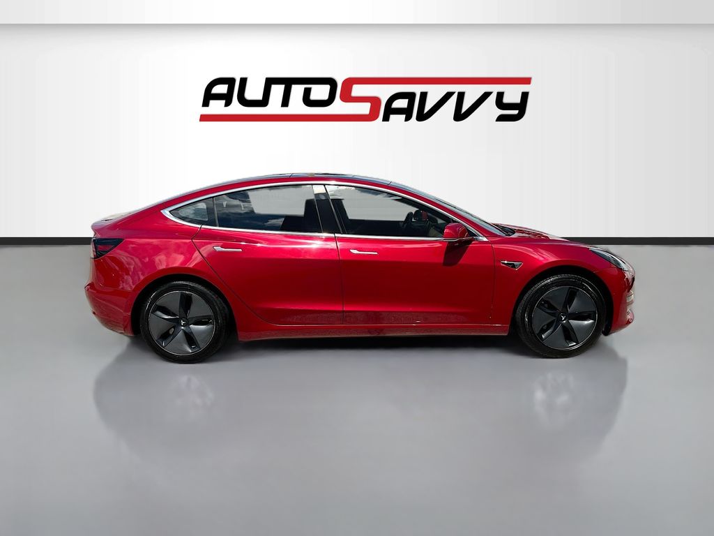 Used 2018 Red Tesla Mid Range image 8