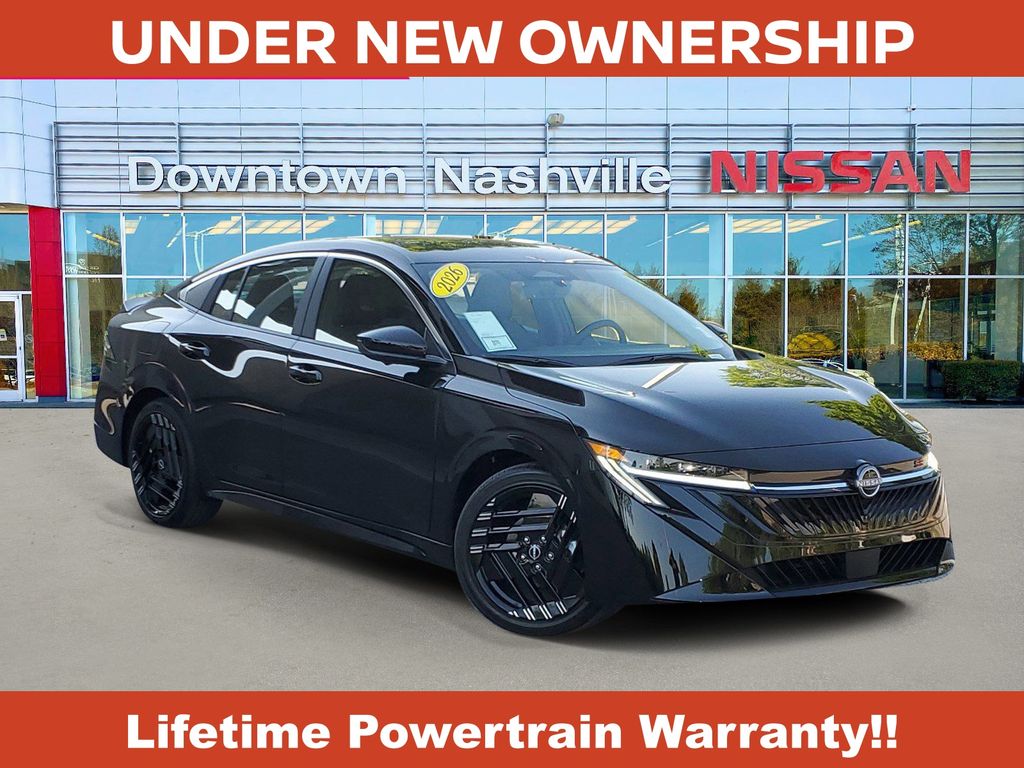 Super Black 2026 Nissan Sentra SR FWD Sedan Front-Wheel Drive Continuously Variable Transmission
