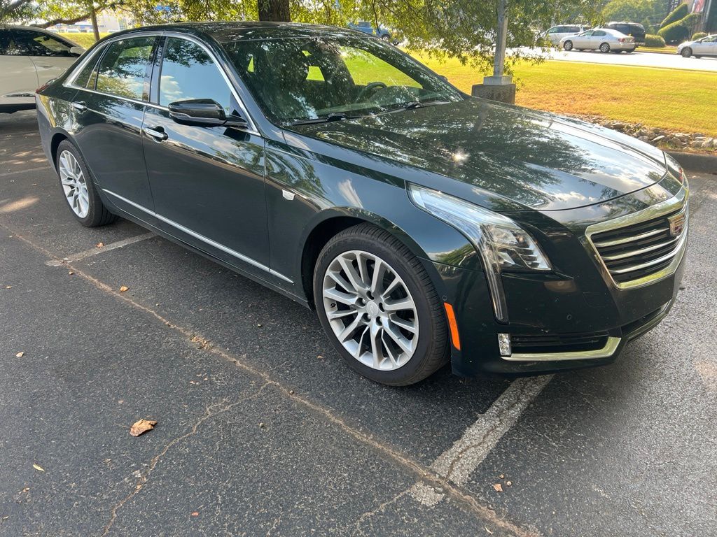 Dark Emerald 2017 Cadillac CT6 Sedan All-Wheel Drive 8-Speed Automatic