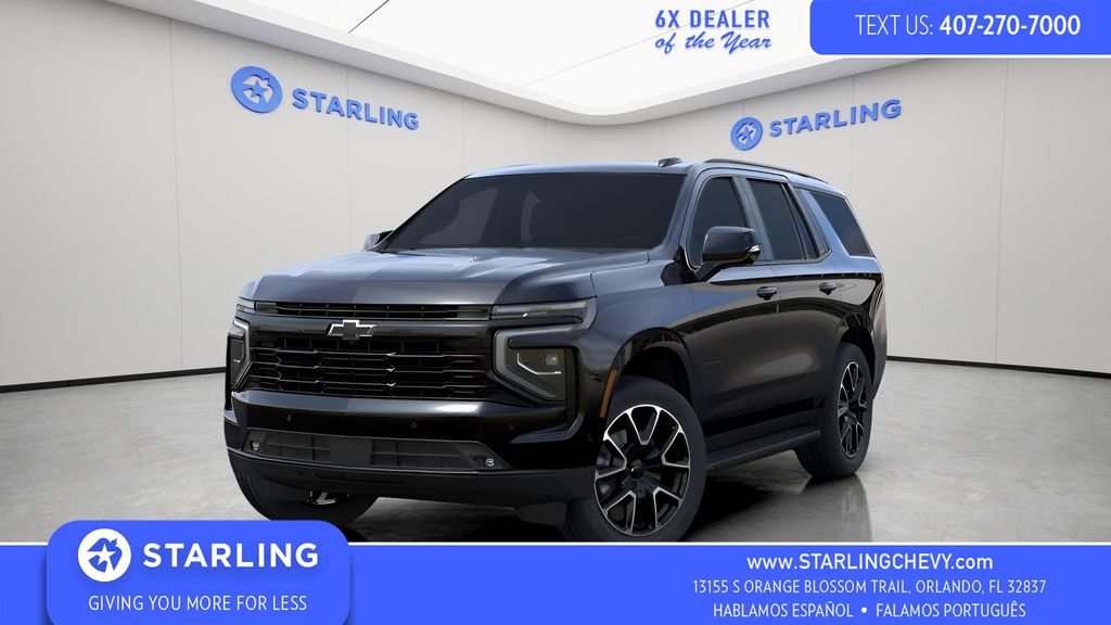 Black 2026 Chevrolet Tahoe SUV / Crossover 4X2 