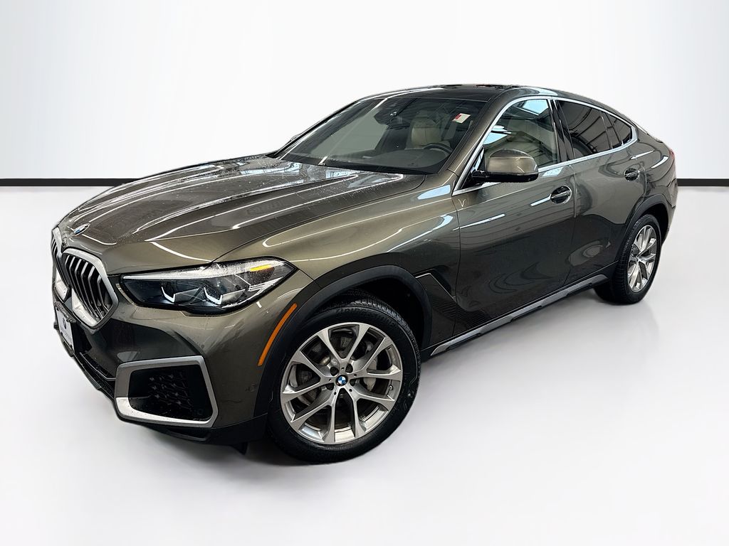 Manhattan Green Metallic 2022 BMW X6 xDrive40i AWD SUV / Crossover All-Wheel Drive 8-Speed Automatic