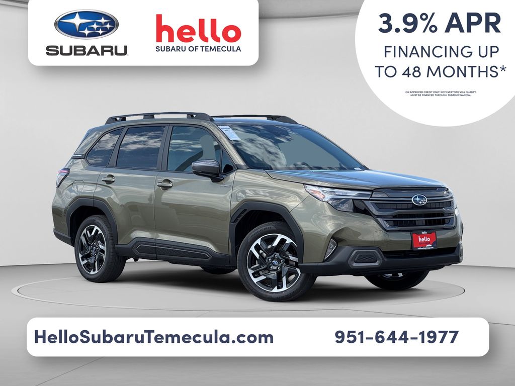 Autumn Green Metallic 2026 Subaru Forester Hybrid SUV / Crossover All-Wheel Drive Continuously Variable Transmission