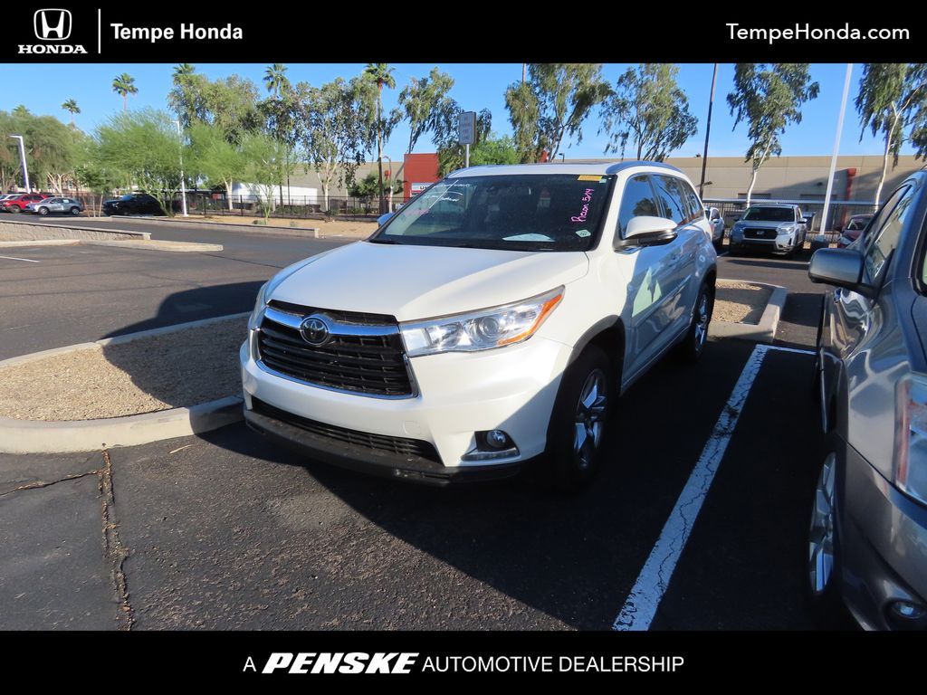 2014 Toyota Highlander Limited -
                Tempe, AZ