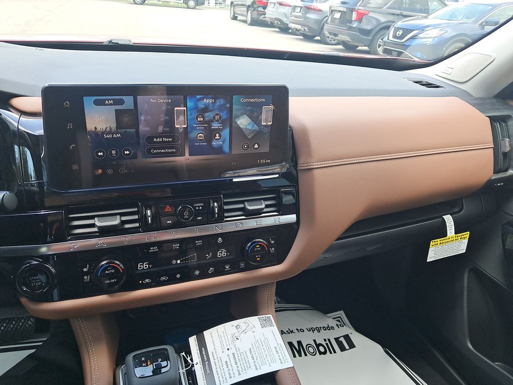 2026 Nissan Pathfinder Platinum Red at John Sisson Motors