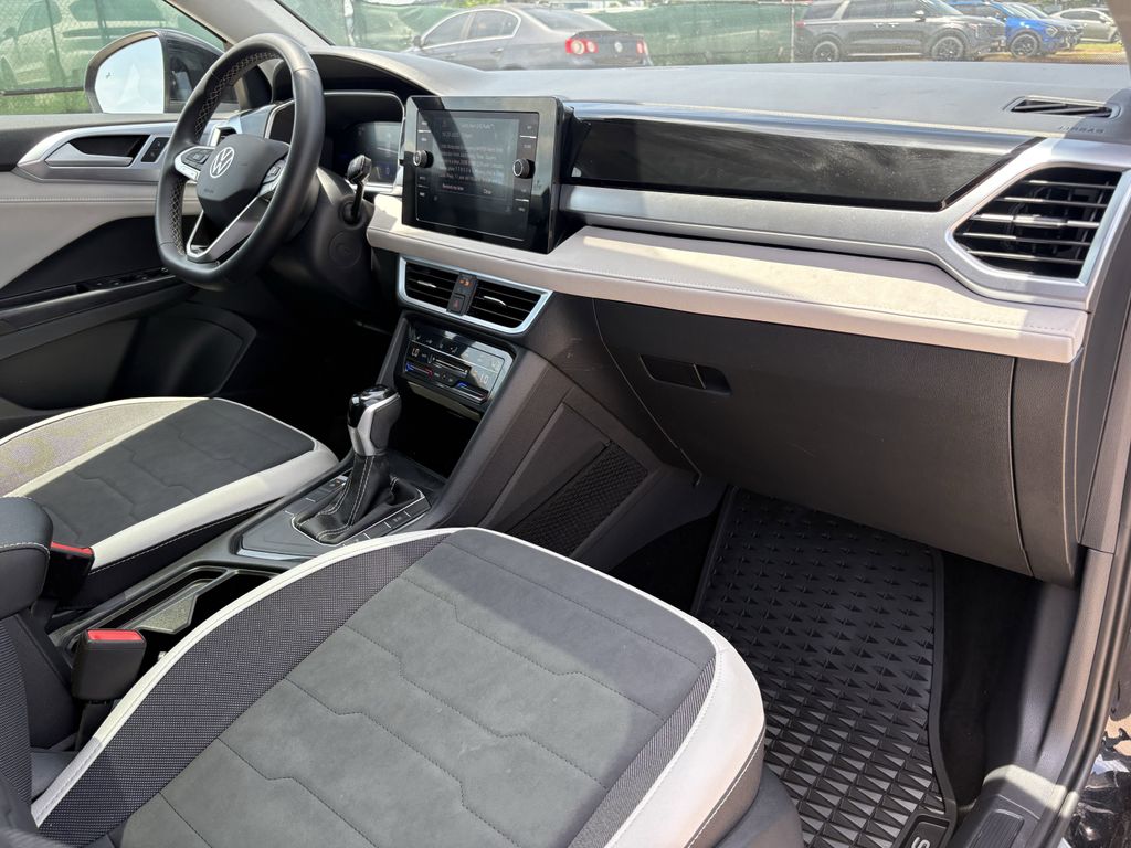 2025 Volkswagen Taos 1.5T SE Black at DeMontrond Automotive Group