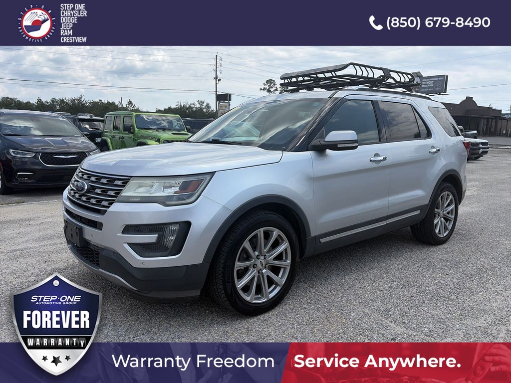 Ingot Silver 2016 Ford Explorer SUV / Crossover All-Wheel Drive 6-Speed Automatic