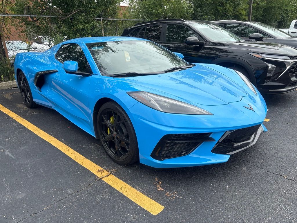 Rapid Blue 2020 Chevrolet Corvette Convertible Rear-Wheel Drive 8-Speed Dual Clutch