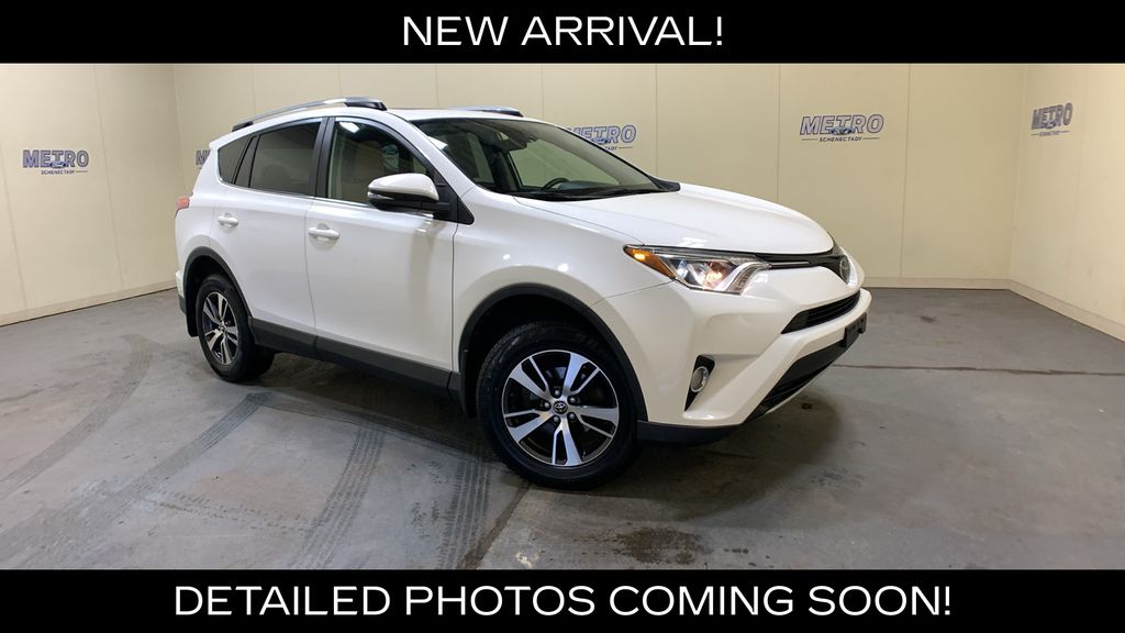 Super White 2017 Toyota RAV4 SUV / Crossover All-Wheel Drive 6-Speed Automatic