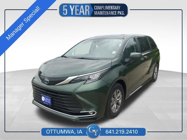 Cypress 2024 Toyota Sienna Minivan Front-Wheel Drive Continuously Variable Transmission