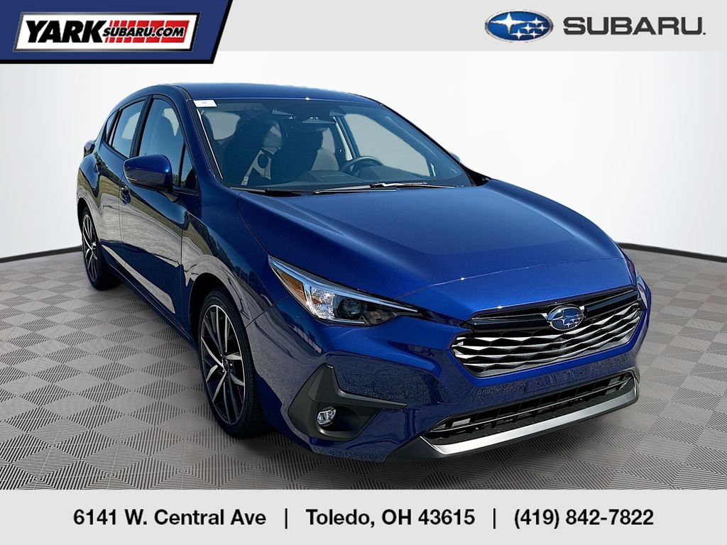 Blue 2026 Subaru Impreza Wagon All-Wheel Drive Continuously Variable Transmission