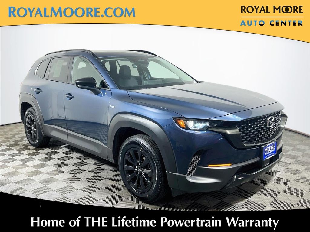 Ingot Blue Metallic 2025 Mazda CX-50 SUV / Crossover All-Wheel Drive Continuously Variable Transmission