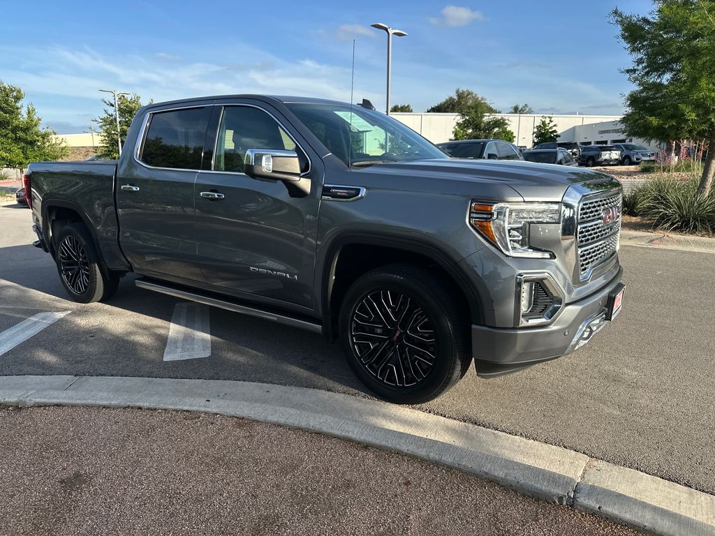 Gray (Steel Metallic) 2022 GMC Sierra 1500 Limited Denali Crew Cab 4WD Pickup Truck Four-Wheel Drive Automatic