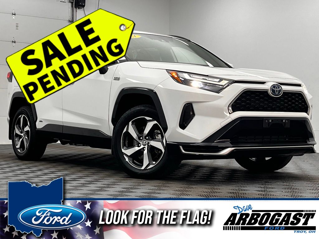 Ice Cap 2023 Toyota RAV4 Prime SE AWD SUV / Crossover All-Wheel Drive Continuously Variable Transmission