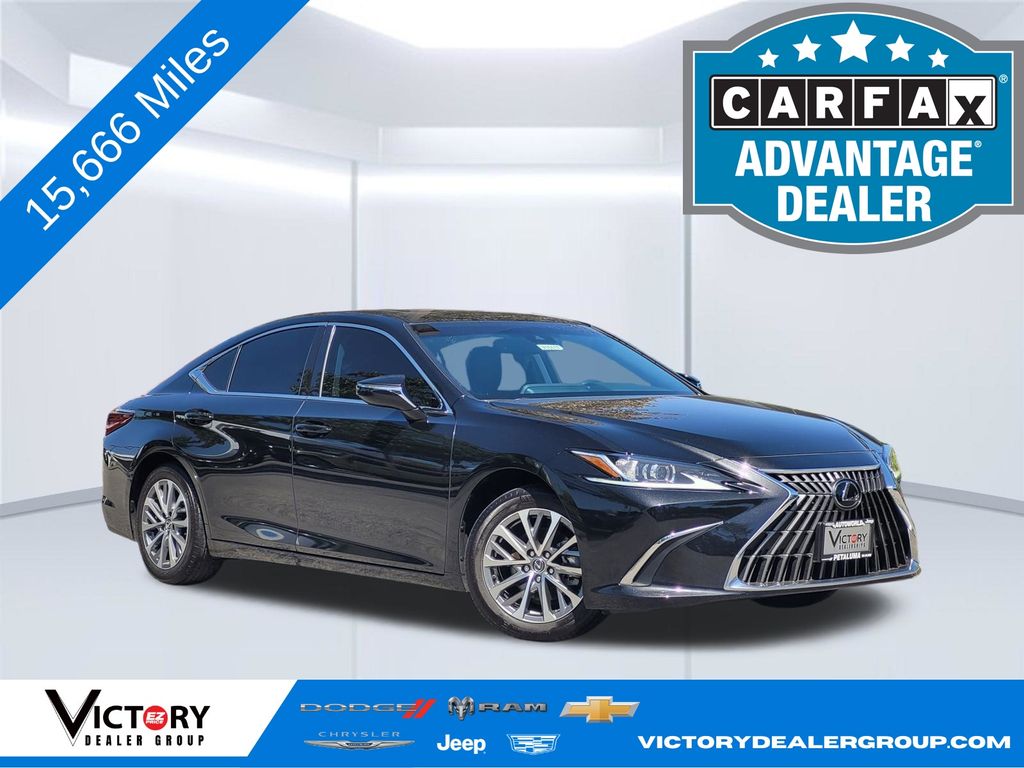 Black (Caviar) 2024 Lexus ES Sedan Front-Wheel Drive 8-Speed Automatic