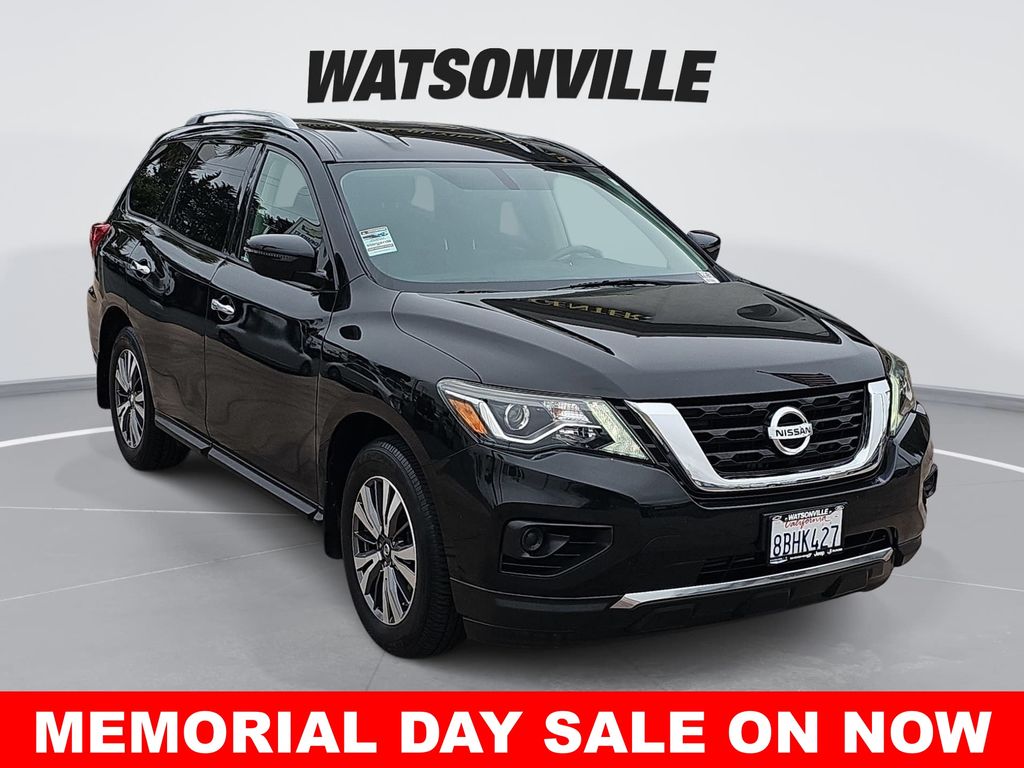 Gray (Magnetic Black Metallic) 2017 Nissan Pathfinder S SUV / Crossover Front-Wheel Drive Continuously Variable Transmission