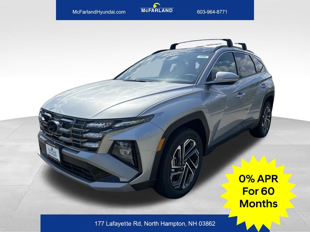 Shimmering Silver 2026 Hyundai Tucson SUV / Crossover All-Wheel Drive 8-Speed Automatic