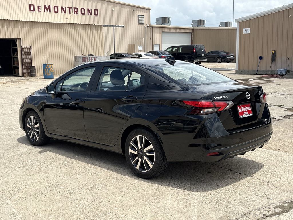 2025 Nissan Versa 1.6 SV Black at Baytown Hyundai