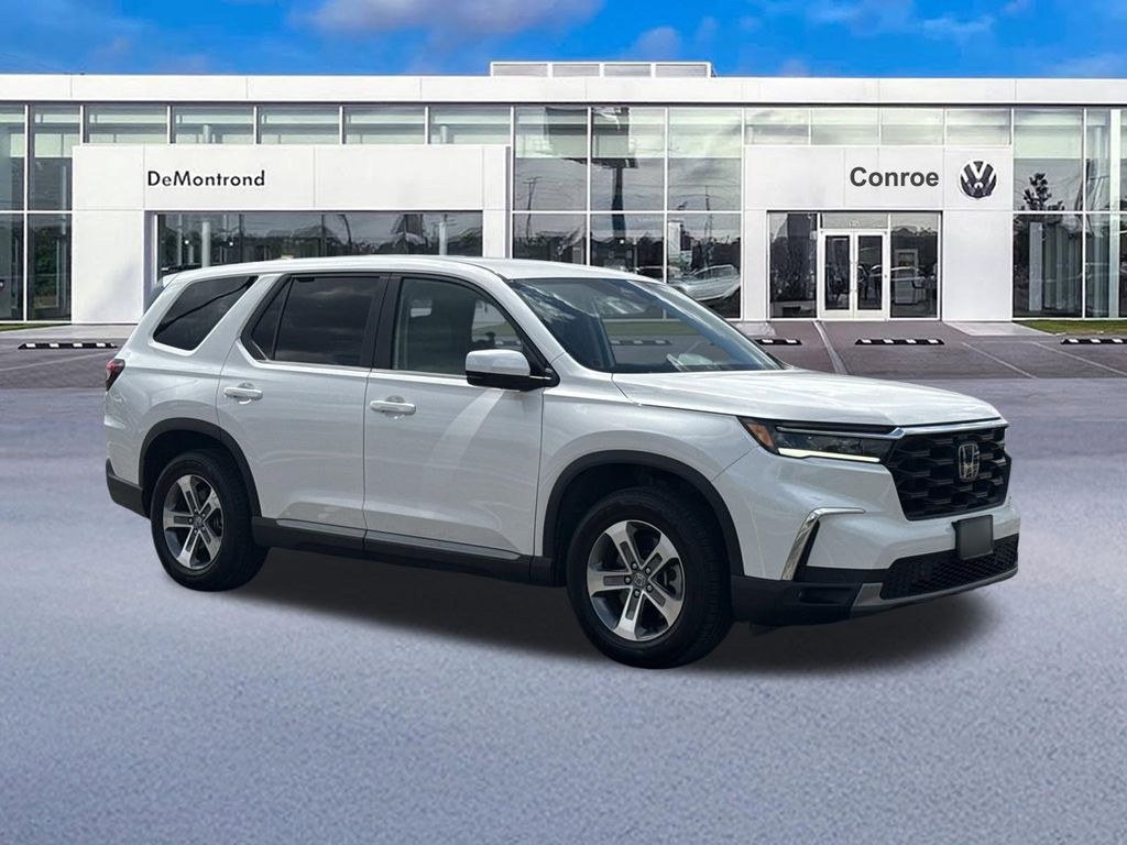 2025 Honda Pilot EX-L White at AutoSavvy Houston Northwest