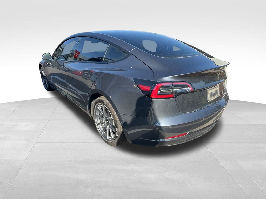 2022 Midnight Silver Metallic Tesla Model 3 Long Range AWD Sedan