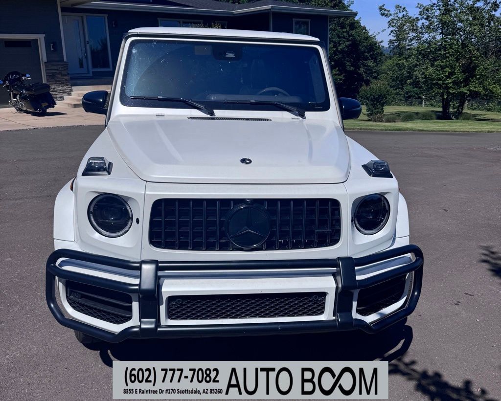 MANUFAKTUR Moonlight White Magno 2024 Mercedes-Benz G-Class AMG G 63 4MATIC SUV / Crossover All-Wheel Drive 9-Speed Automatic
