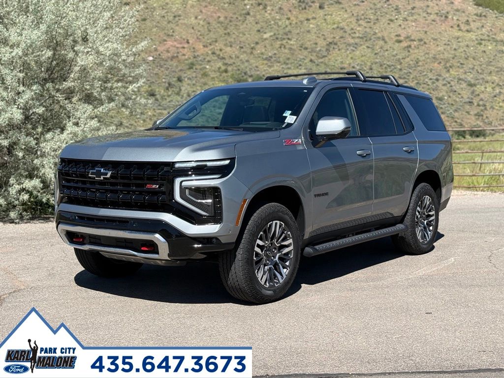 Sterling Gray Metallic 2025 Chevrolet Tahoe Z71 4WD SUV / Crossover Four-Wheel Drive