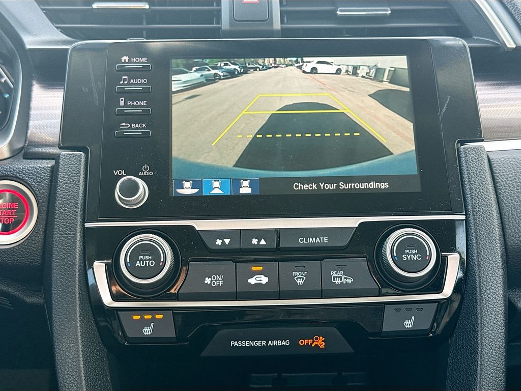 2020 Honda Civic EX-L White at Community Honda