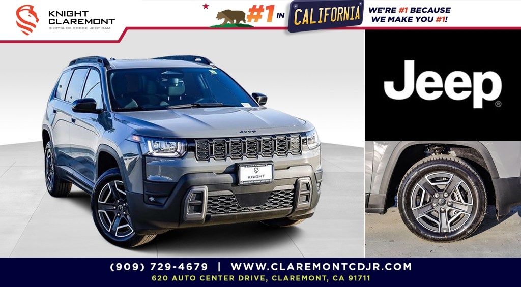 Sting-Gray Clearcoat 2026 Jeep Cherokee SUV / Crossover Four-Wheel Drive Continuously Variable Transmission