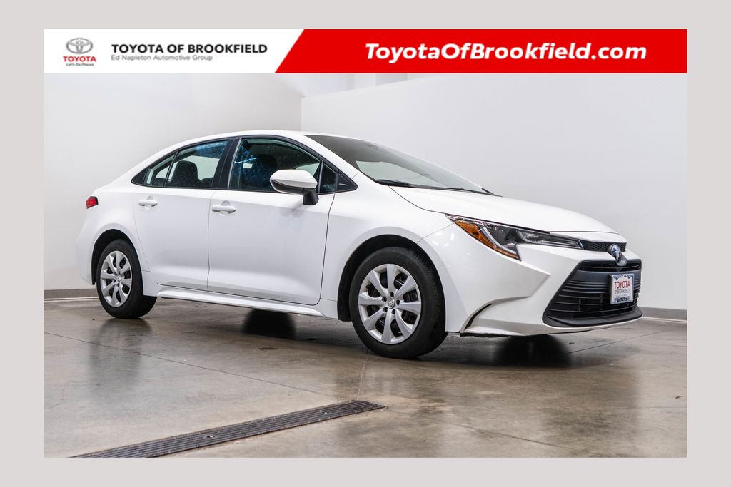 Ice Cap 2024 Toyota Corolla Sedan Front-Wheel Drive Continuously Variable Transmission