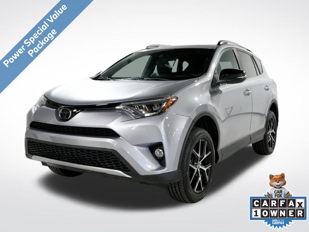 Silver Sky Metallic 2017 Toyota RAV4 SUV / Crossover All-Wheel Drive 6-Speed Automatic