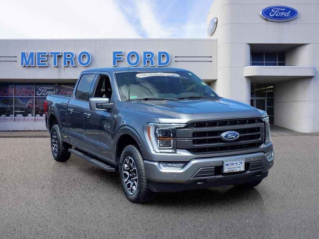 Carbonized Gray Metallic 2022 Ford F-150 Pickup Truck Four-Wheel Drive Automatic