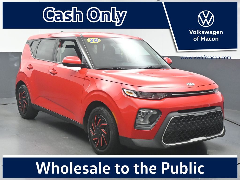 Inferno Red 2020 Kia Soul SUV / Crossover Front-Wheel Drive Continuously Variable Transmission