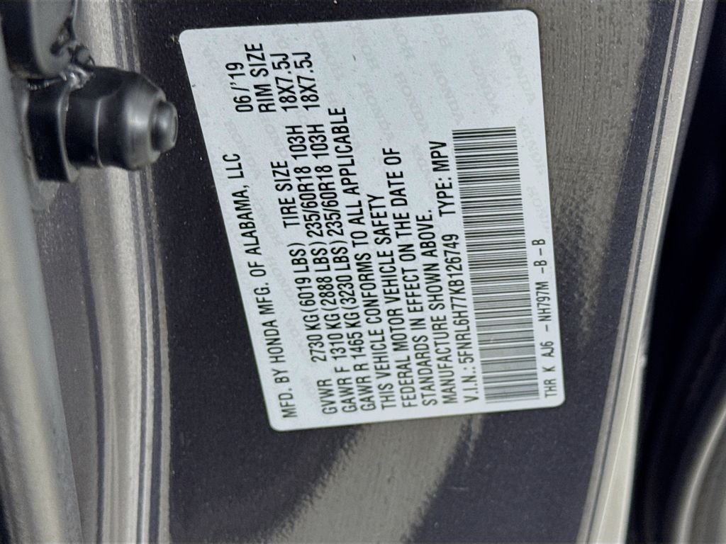 Used Car 2019 Honda Odyssey  Ex-l For Sale Under $25,000 In Austin, Texas
