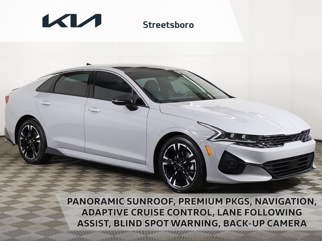 Wolf Gray 2024 Kia K5 GT-Line FWD Sedan Front-Wheel Drive 8-Speed Automatic