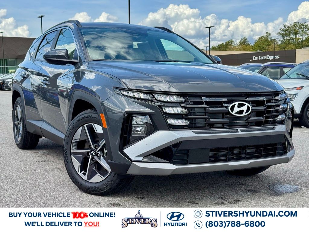 Ecotronic Gray 2026 Hyundai Tucson SUV / Crossover Front-Wheel Drive 8-Speed Automatic