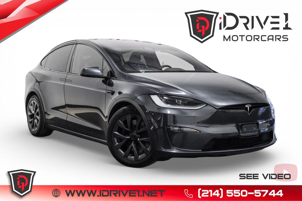 Gray 2024 Tesla Model X AWD SUV / Crossover All-Wheel Drive 1-Speed Automatic
