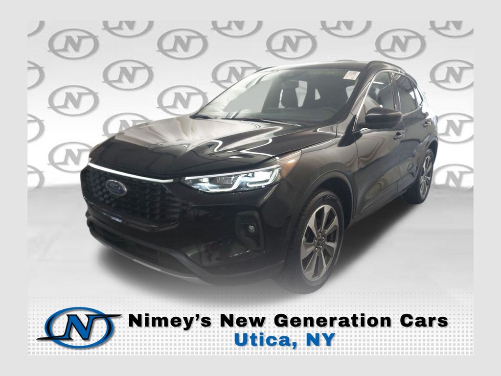 Agate Black Metallic 2024 Ford Escape Platinum AWD SUV / Crossover All-Wheel Drive 8-Speed Automatic
