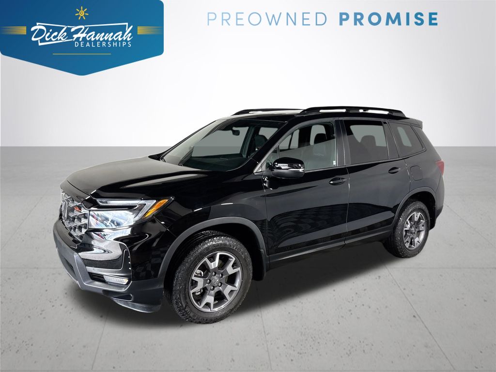 Black 2022 Honda Passport SUV / Crossover All-Wheel Drive 9-Speed Automatic