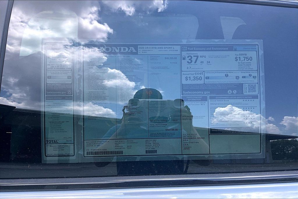 New 2026 Honda CR-V Hybrid SUV